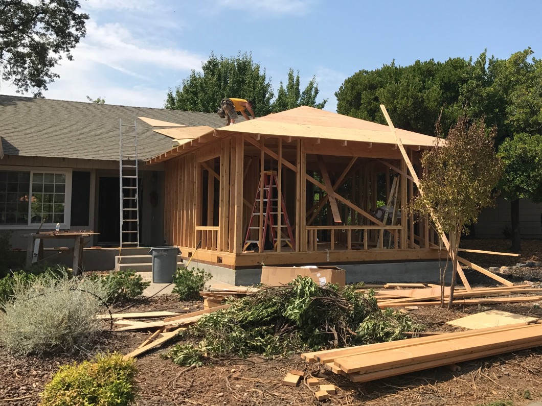 building a home addition